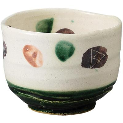 Matcha-Schale Matcha-Schale x H7cm Pulverisierte Oribe Matcha-Schale Teezeremonie Matcha-Schale Keramik Mino-Ware Hergestellt in Japan Ale-net 12.8