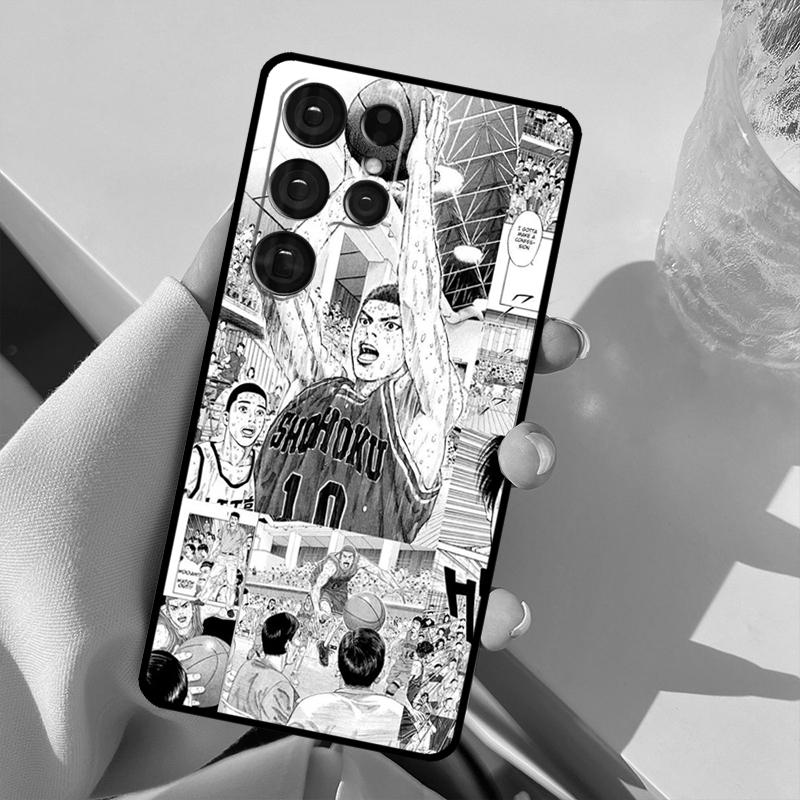 Anime Slam Dunk Case For Samsung Galaxy S22 Ultra S20 FE Note 20 Note 10 S8 S9 S10 Plus S21 Ultra Cover