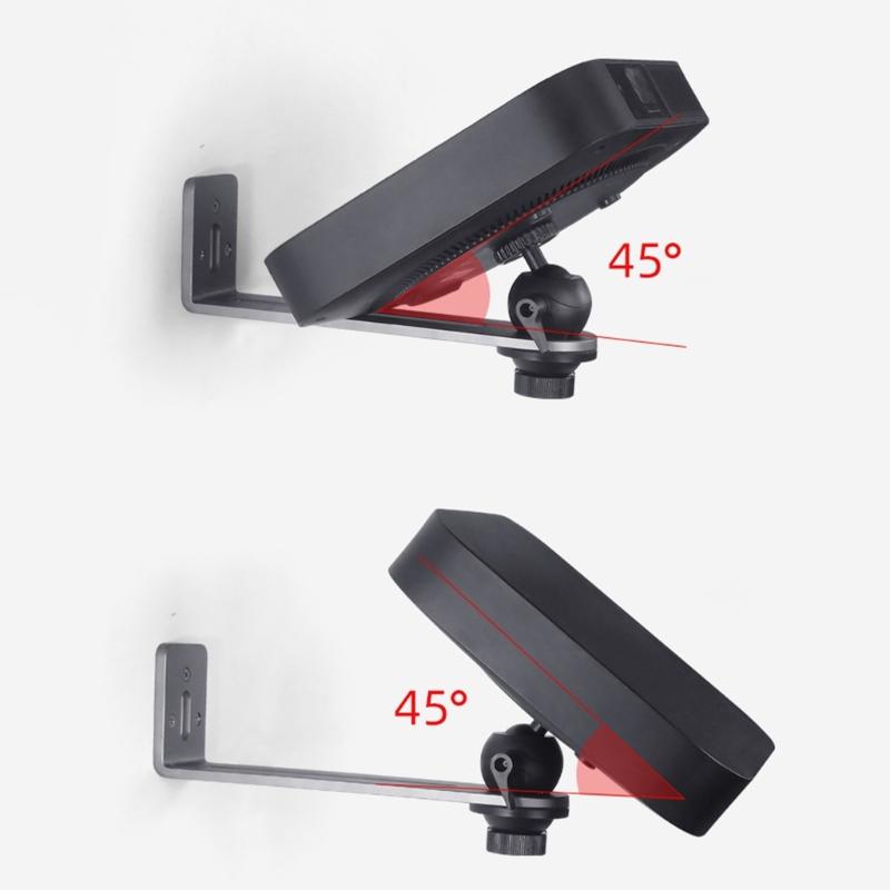 Strong Steel Projectors Wall Mount Brackets Adjustable Easy Installation Saving Space for Multiple Angles Positioning