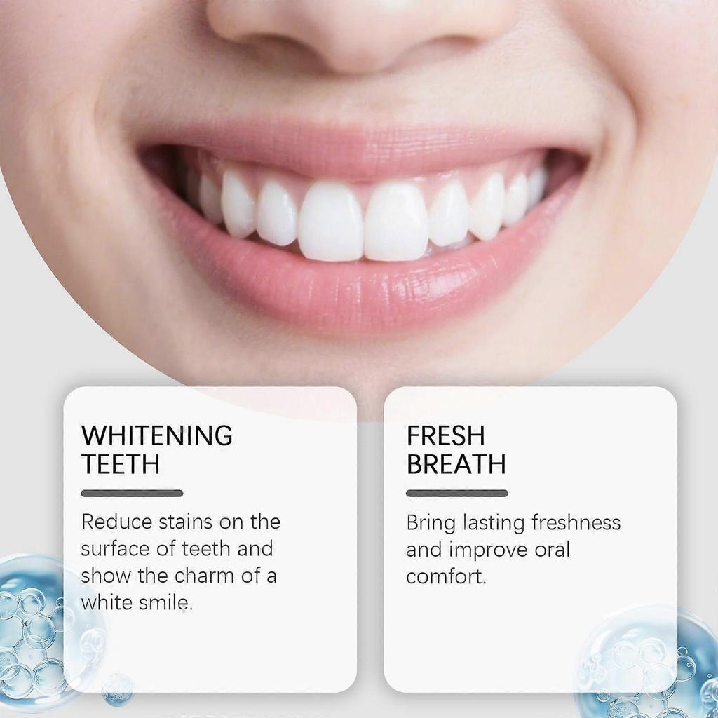 Limited time!!Amz Bright White Tooth Cleaning Mousse Gentle Cleaning Care Teeth Cleaning Daily Comfortable Oral Fresh Care Mousse