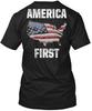 Patriotic America First M 0038 Tshirt Size S To 5xl