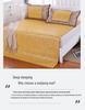 Summer Bamboo Cool Mat - Foldable, Free Shipping, Sizes: Dorm 0.8m, Student 1.2m, Twin 1.5m, Full 1.8m