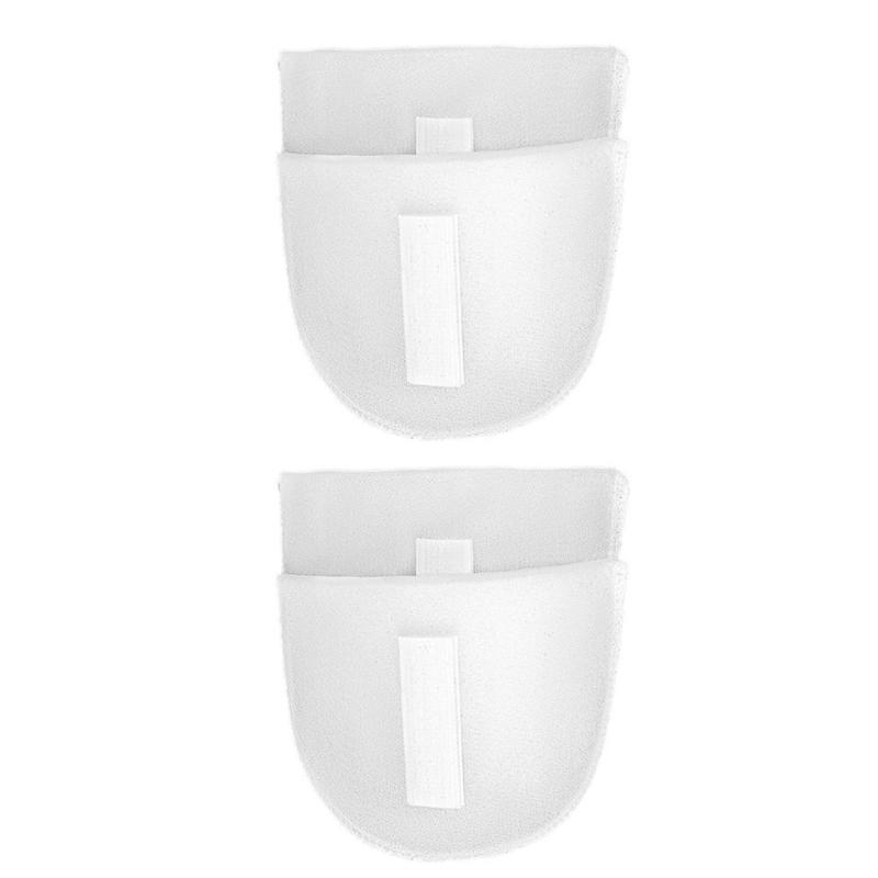 

2 Pairs Shoulder Pads Sponge Shoulder Pads Breathable Sponge Pads 1cm Thickness for Suit Coat білий