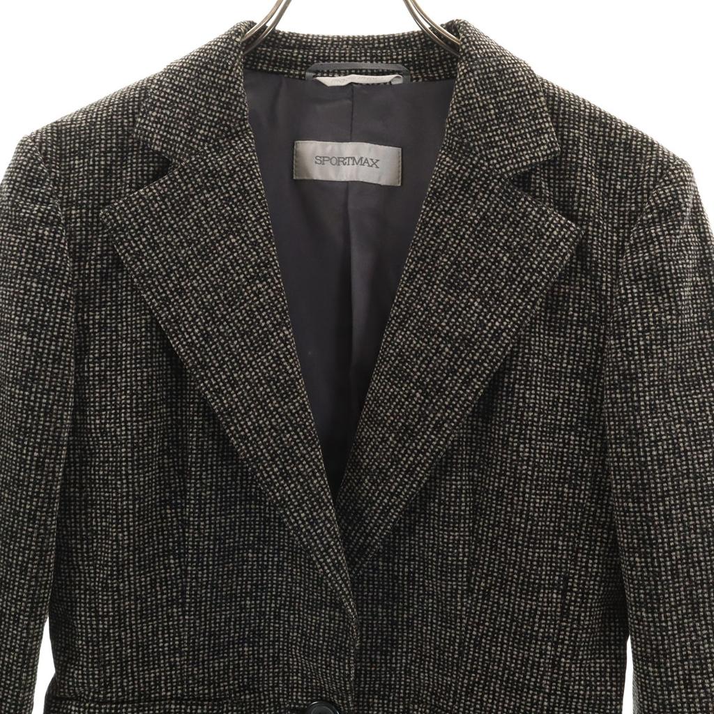 Sportmax Made In Italy Tailored Jacket 42 Khaki Beige Women Used