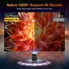 HY103 Pocket Mini LED Beamer 300 Ansi Lumen Android 13 Auto Focus Proyector 1080p Max 4K 3D Screen Mirror Video Projector