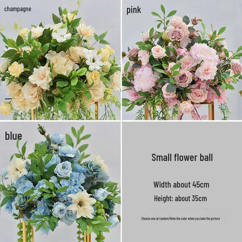 Geometric Iron Art Wedding Flower Ornaments for Venue Decoration