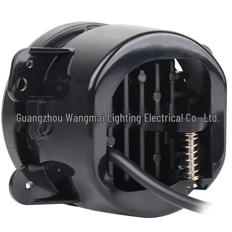 4-inch 30W LED Fog Lights with Angel Eyes for Jeep Wrangler - High Brightness Off-Road Lighting