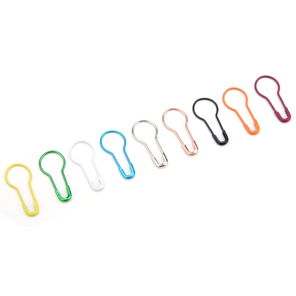 1000pcs 0.87 Inch Safety Pins Mixed Colors Calabash Pins Gourd Shape Pins Sewing Projects