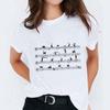 Graphic T Shirt for Women Elephant Love Cartoon Fashion Printing Print Lady Tshirts Top Womens Ladies Travel Tee TShirt