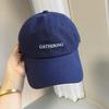 Unisex Adjustable Baseball Cap With Breathable Fabric And Trendy Embroidery Letter