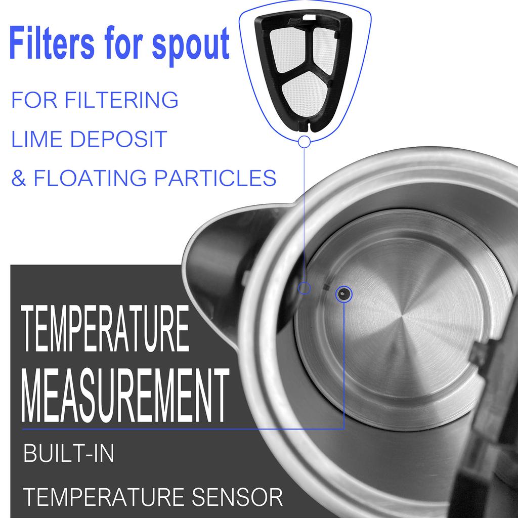 Buy 1.7l Electric Kettle, Smart Kettle For Tea And Coffee, Temperature