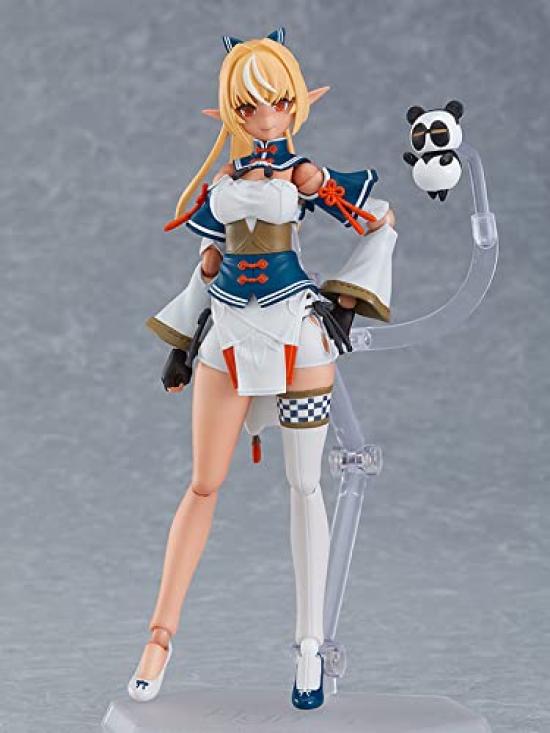 Max Factory Figma Hololive Production Shiranui Flare Plastová malovaná pohyblivá figurka v měřítku