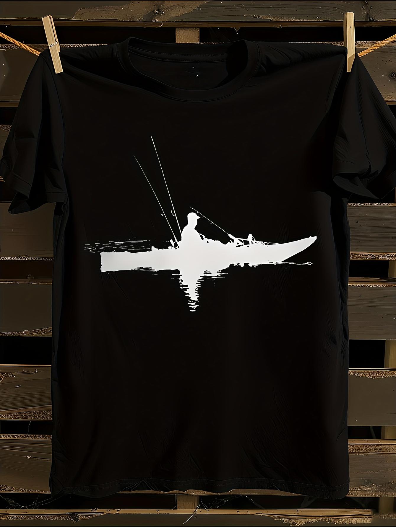 Kayak Fishing T-shirt XXXXL