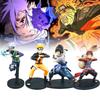 Sasuke Uchiha Naruto Uzumaki Gaara Kakashi Pvc Toy Model Children Christmas Gift