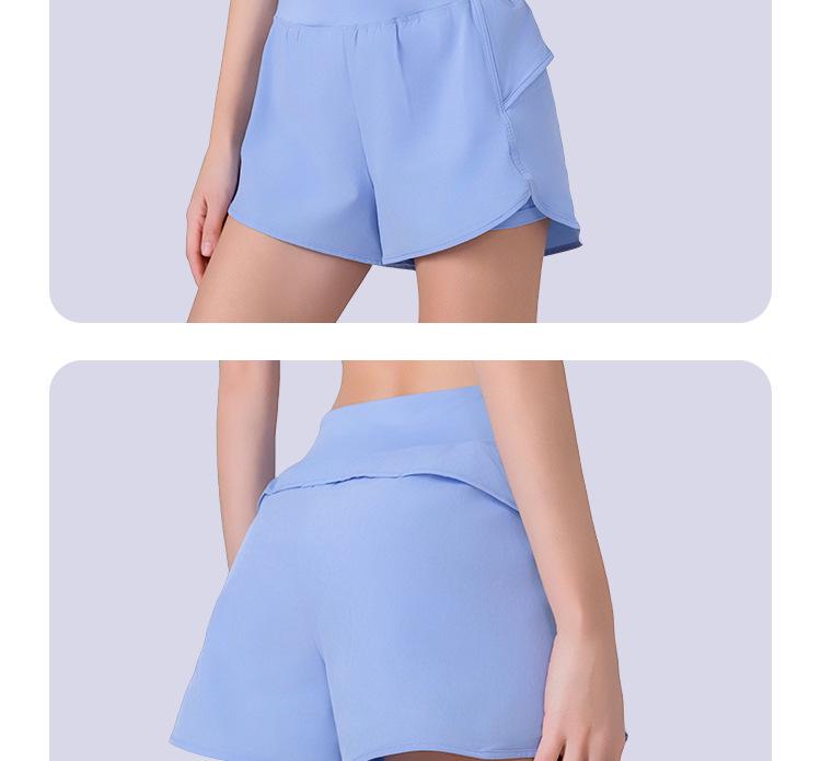 Women's Summer Sports Shorts & Yoga Pants Set with Side Phone Pocket for Running & Training
