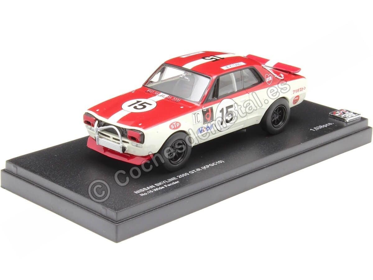 

Kyosho Original Skyline Готовый продукт 1/43 GT-R (KPGC10) ГОНКИ#15/Красный