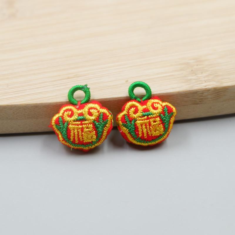 Dragon Boat Festival Diy Bracelet Small Zongzi Accessories Material Handwoven Tiger Sachet Pendant Hand Rope Accessories