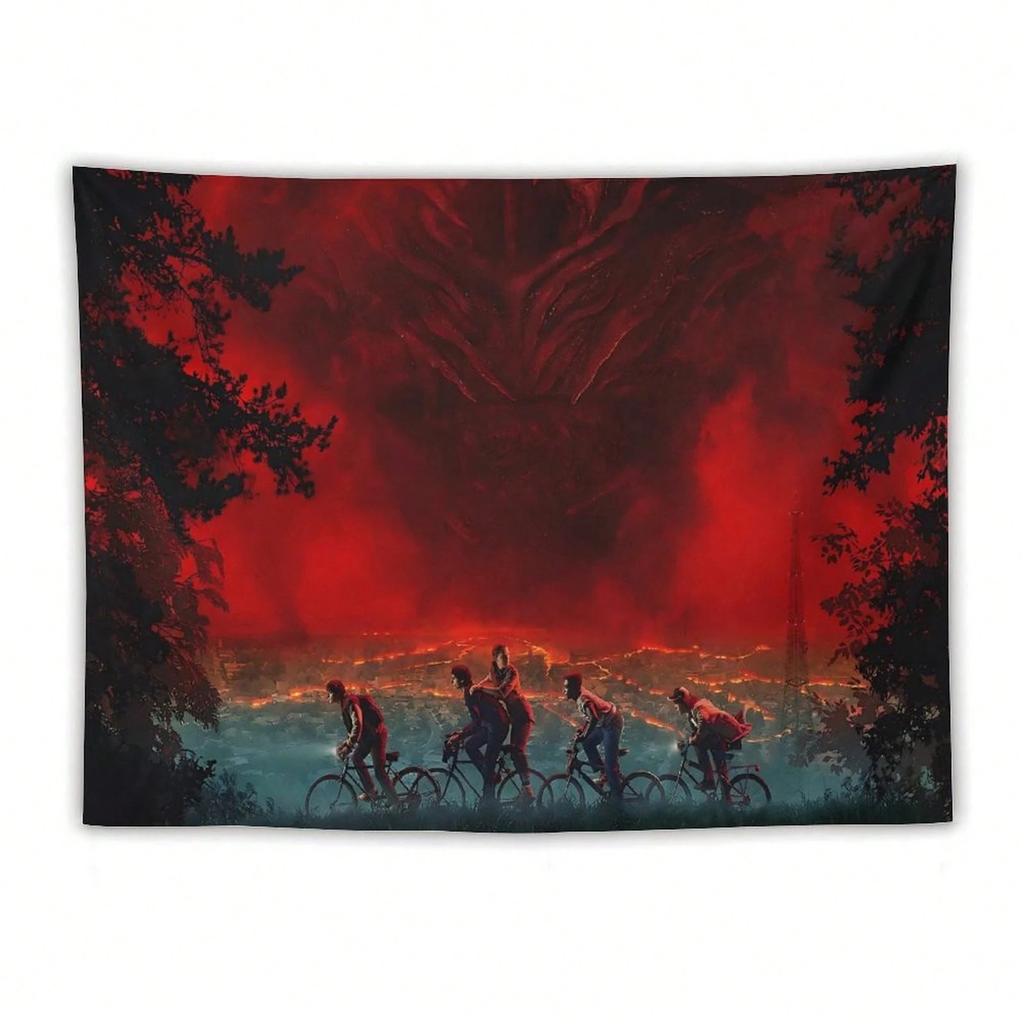 Stranger Tapestry Poster Flag Stranger Ths Tapestries Aesthetic Bedroom Dorm Decor Gift For Movie Fans home decor