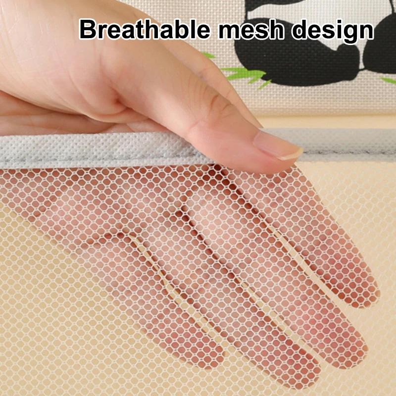 1pc Bra Storage Net Multi-layer Storage Bags Space-saving Underwear Socks Breathable Hanging Mesh Bag Storage Organizer