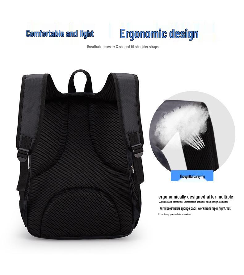 Customizable Spine Protection Backpack for Primary Students, Grades 1-6