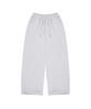 STANDARDERROR [All Seasons Or Fleece-Lined] 87-Stan278 Curved Back Pintuck Wide Loose Fit Sweatpants (4 Colors)