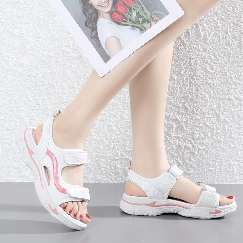 Sommer mote for barn Lett utendørs Casual sandaler Strandsko for kvinner Tøfler