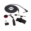 Universal String Instrument Pickup Set with Pickup + 6.35mm Audio Cable + 2pcs 6.35mm to 3.5mm Adapters + Metal Clip