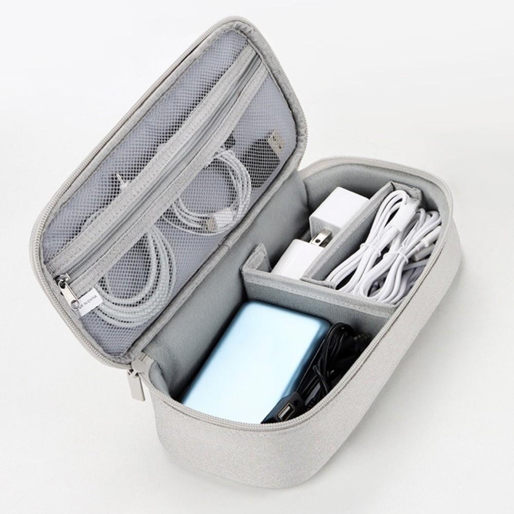 Portable Travel Digital Storage Bag Large Capacity Dust Proof Power Bank Storage Bag Multi-Function Shockproof