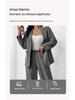 European & American Fashion Slim Fit Lapel Cardigan Suit & Pants Set for Women