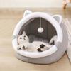 Deep Sleep Cat Bed Cartoon Pet Bed Foldable Removable Washable Pet Sleeping Bed for Small Dog Cats Mat Bag Cave Washable