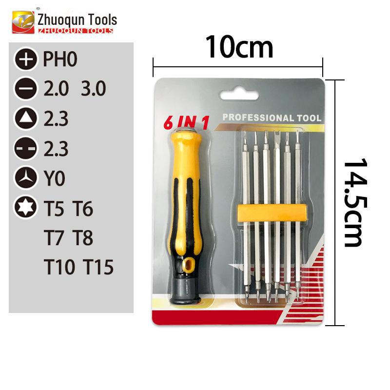 Vielseitiges Schraubendreher-Set: 115-in-1, 25-in-1, 32-in-1, 6-in-1 Kombination