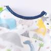 Baby Kids Toddler Long Sleeve Scarf Waterproof Art Smock Feeding Bib Apron Pocket Infant Boys Girls Burp Cloth Bandana Bibs