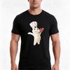 Pillsbury Doughboy Tshirt Summer Casual Cotton Tee Oversized Streetwear Tops Vintage Graphic Print Loose Fit Short Sleeve