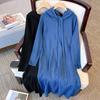 Sweatshirt for Women Oversize Hooded Loose Long Casual Pullover Long Sleeve Dress Top Sweatshirt