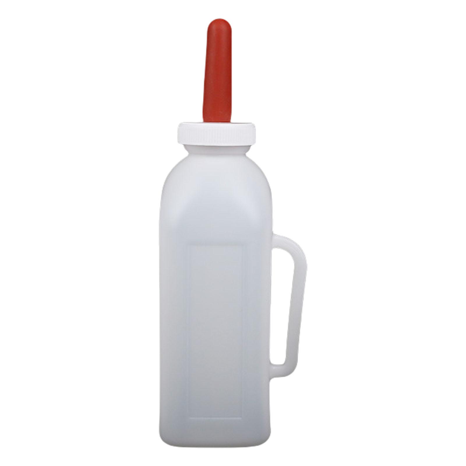 

Бутылочка для кормления телят емкостью 1-5 л с ручкой и силиконовой соской для удобства кормления 2L