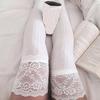 Sexy Over Knee Socks for Women Striped Warm Thigh High Stocking Girls Long Socks Autumn Winter Warm Long Cotton Stocking Medias