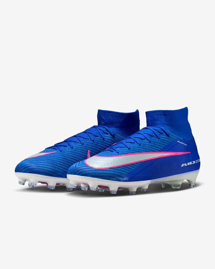 FQ8339-446 Nike Mercurial Superfly 10 Elite Racer Blue White (Men's)