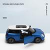 Simulation 1/28 Scale BMW Mini Cooper Alloy Car Model with Sound Light Children Boy Diecast Toy Vehicle Collection Miniature
