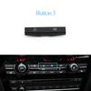 Dashboard AC Button Air Conditioning Venlitation Temperature Control Cap Repair Kit For BMW X3 F25 2014-2017 X4 F26 2013-2018