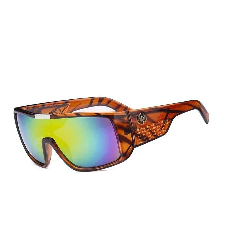 Oversized Dragon Domo Sunglasses For Men Women Brand Design Cycling Sports Sun Glasses Fashion Vintage Male Eyewear Goggle