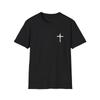Faith-Inspired Unisex Softstyle T-Shirt, Christian Apparel, Church, Cross