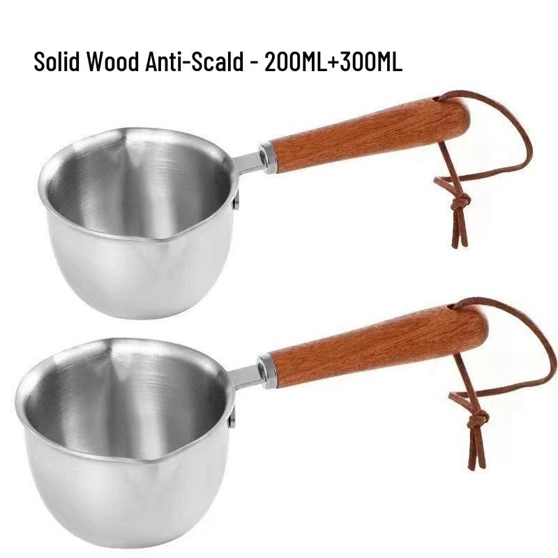 Compact Stainless Steel Hot Oil Splash Pot for Kitchen with Special Spoon