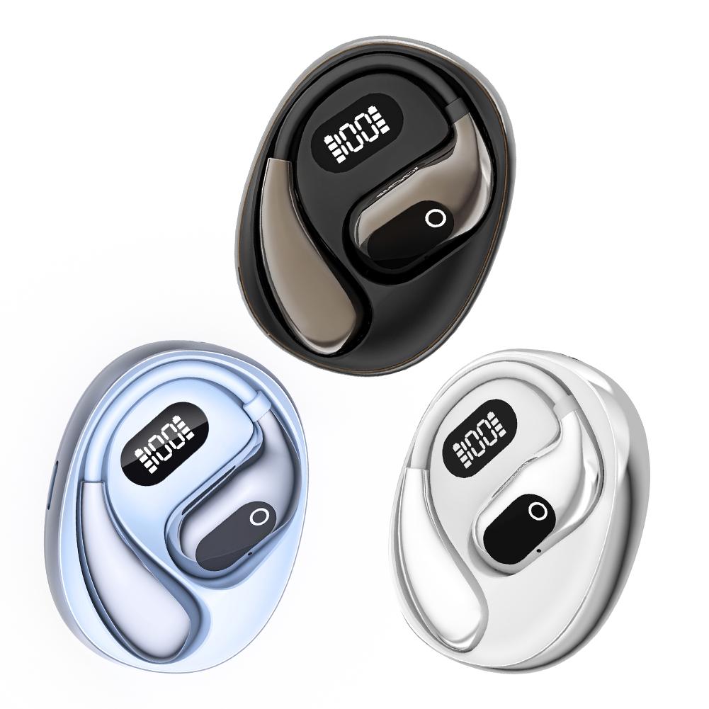 AI Language Translation Earbuds Open Air Traductor Bluetooth-Compatible 5.3 Real-time Two-Way Earbuds for Sports Business Travel