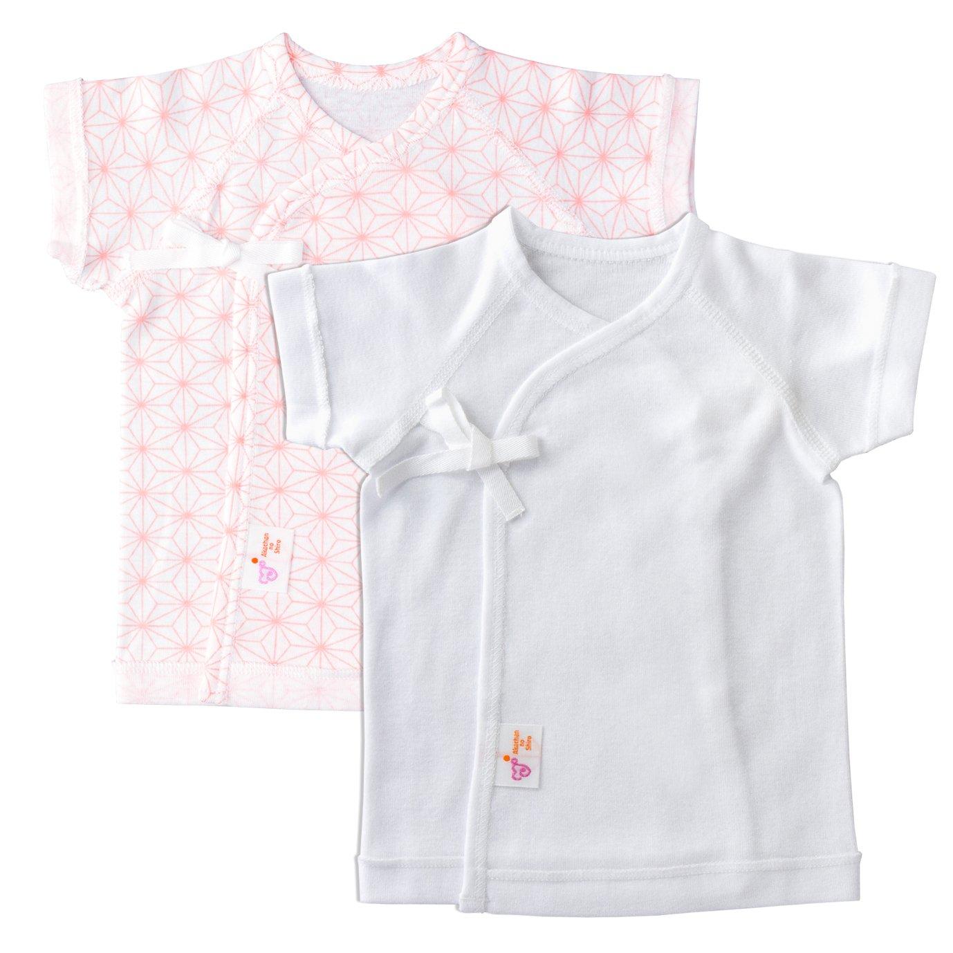 

Комплект нижнего белья для младенцев с низкой массой тела при рождении из листьев конопли розового цвета x однотонный, производится только в Интернете [Baby Castle] принадлежности, нижнее белье, 2, 45, Япония, розовый