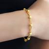 Fashion Gold Color Round Bracelet Chain For Women Girls  New Small Beads Bracelets Luxury Party Jewelry Anniversary Gifts