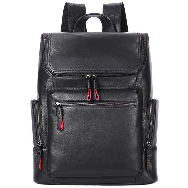 

Fashion Alligator Pattern Genuine Leather Backpack for Men Business Laptop Rucksack School Bag Computer Backpack Bag 14