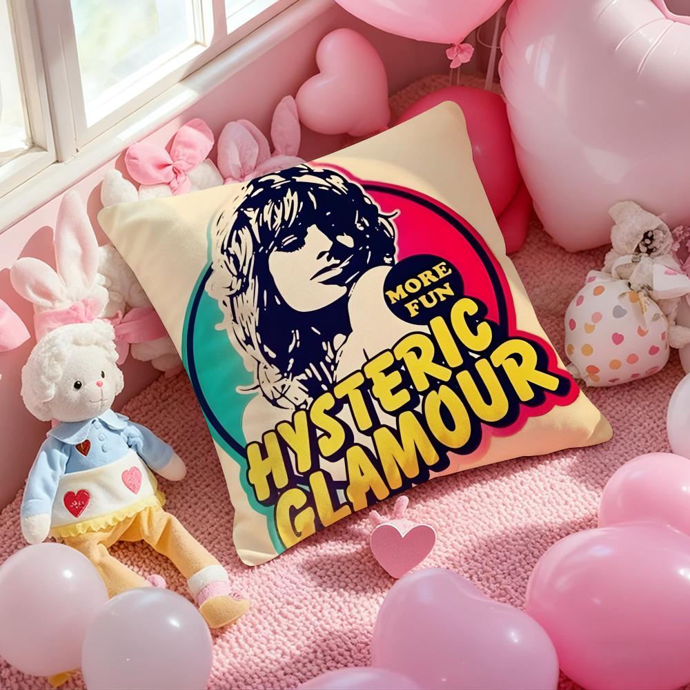 Hysteric Glamour Cushion Cover Pattern Printed Pillowcase For Living Room Sofa Cushion Cover & Bedroom Decor