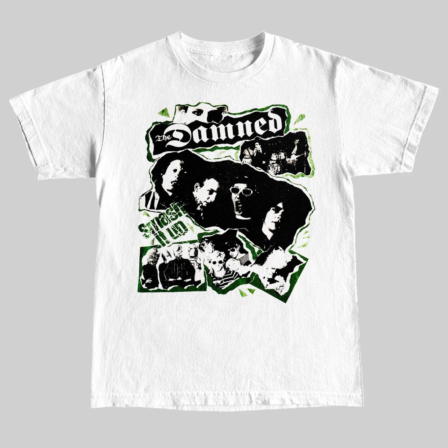 The Damned Smash It Up Vintage Style T-Shirt XL