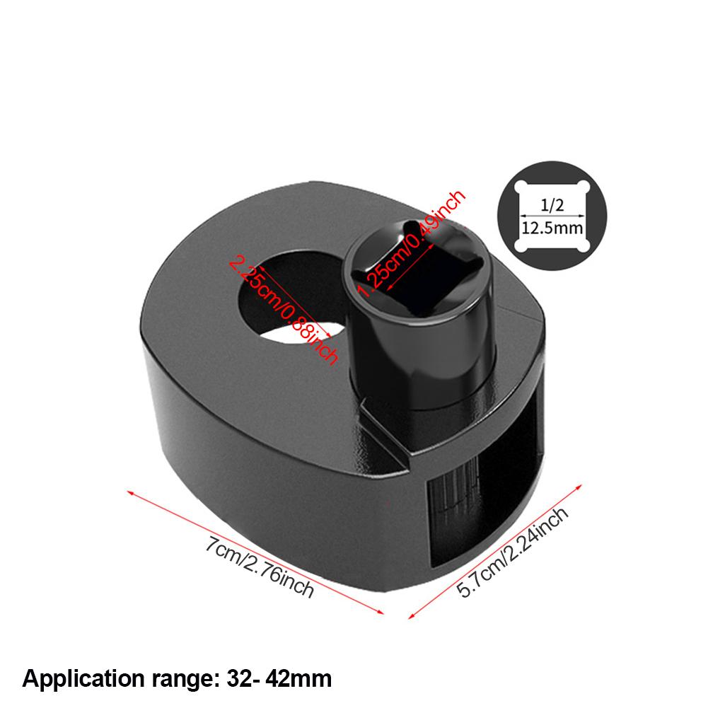 27-42mm Car Inner Steering Ball Head Extractor Remover Tie Rod Wrench Steering Rods Rack Pinion Removal Repair Tool for Truck Trailer RV Universal