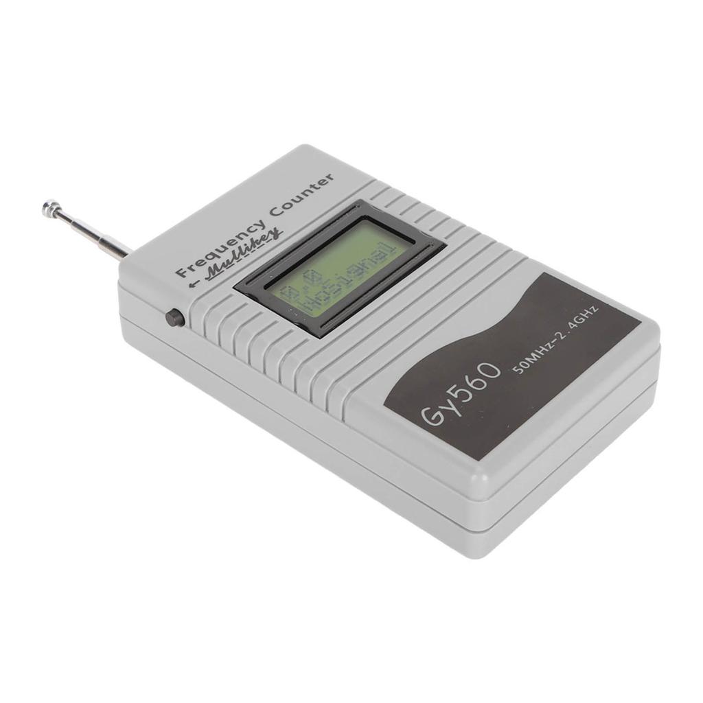 Mini Gooit GY560 Radio Frequency Counter 50Mhz‑2.4Ghz Portable Frequency Counter Radio Frequency Mea
